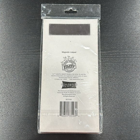 M&Ms Vintage Note Pad - Picture 2 of 4